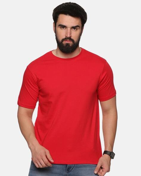 Fitted Crew-Neck T-Shirt