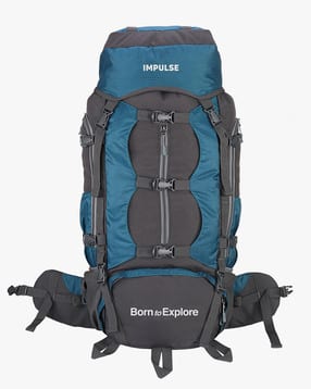 impulse Colourblock Rucksack with Adjustable Shoulder Straps-picture-35