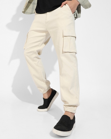 Mens yellow deals cargo pants