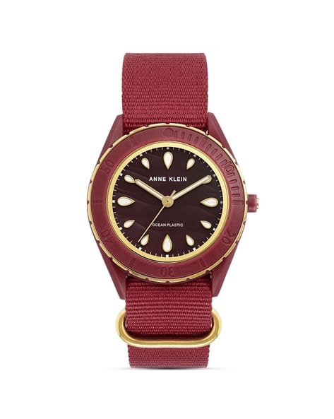 ANNE KLEIN Women Analogue Watch with Plastic Strap -AK4016GPBY