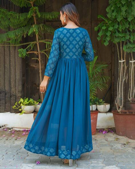 Women Plus Size Kurta Anarkali Kurtis Big Size Up to 7Xl Stitched Salwar  Kameez | eBay