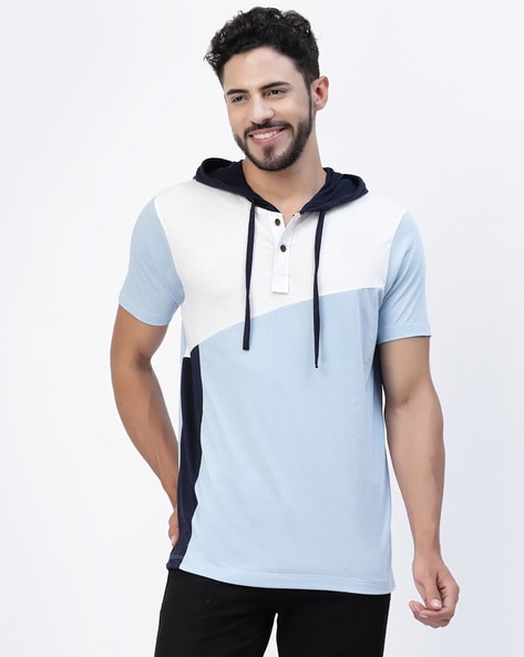 Half sleeve cheap hoodie mens india