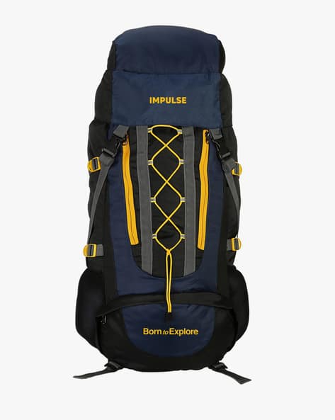 IMPULSE Colourblock Rucksack with Rain Cover