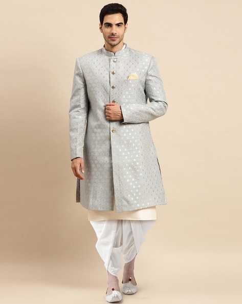 Sherwani with dhoti on sale pants