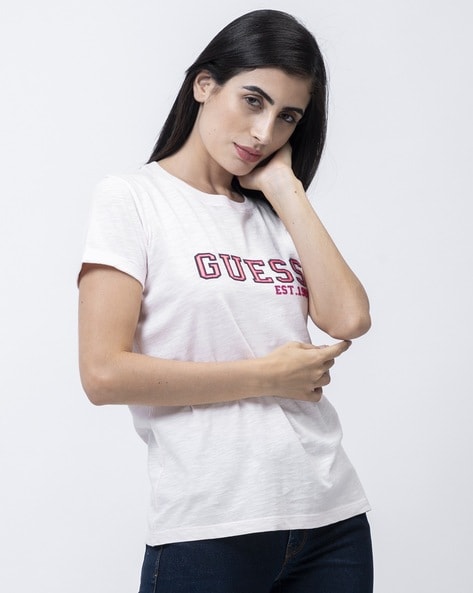 Buy Women Guess T Shirts Online In India