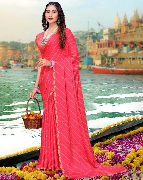 Elegant Wedding Pure Georgette Saree - Rana's by Kshitija | Pure georgette  sarees, Saree, Georgette sarees