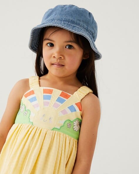 Linen Dress Dress Marks And Spencer Yellow Sandals Embroidered Fit