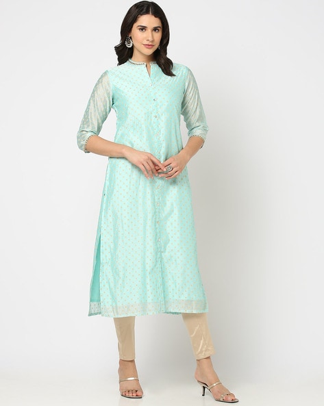 Mint Green Kurtas for Women by AVAASA MIX N' MATCH Online | Ajio.com