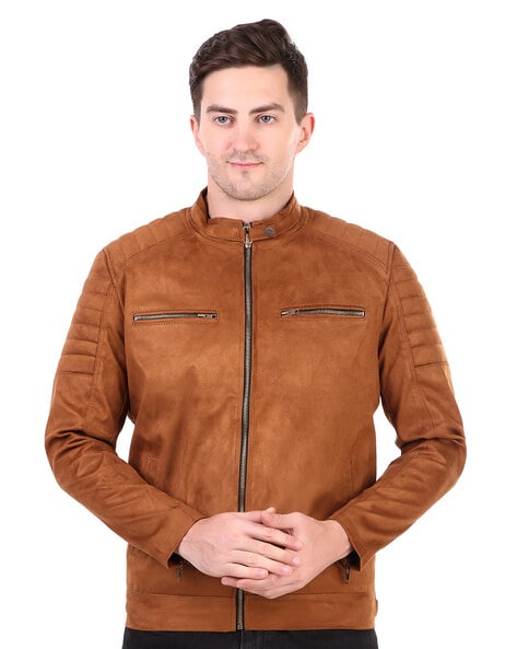 Buy TEDDY OVERSIZED BUTTON-DOWN DARK-BROWN JACKET for Women Online in India