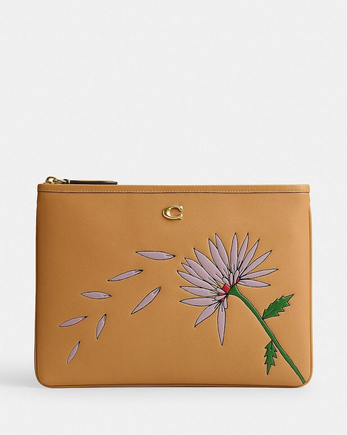 小物 Coach Limited Edition Spring 2006 Pouch Buy Coach Coach x Observed By Us Pouch | Brown Color Women | AJIO LUXE