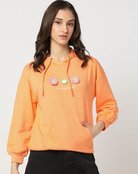 Buy Coral Orange Tops for Women by DNMX Online