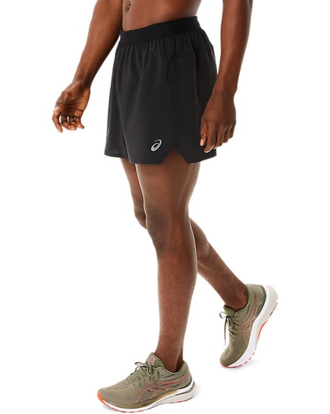 for Shorts Black ASICS 3/4ths & Buy Men by Online