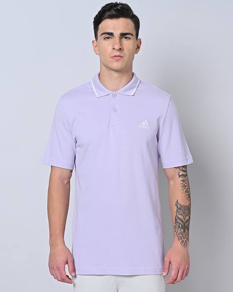 light purple adidas shirt