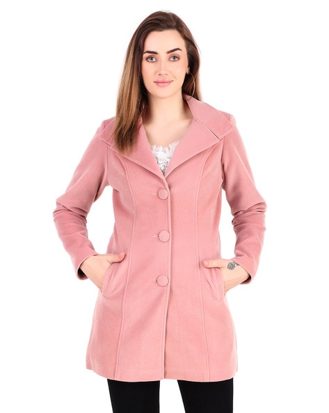 Buy Pink Jackets Coats for Women by LEATHER RETAIL Online Ajio