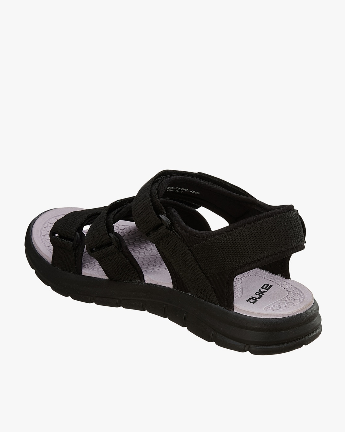 Buy Black Sandals for Men by DUKE Online Ajio