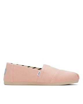 Buy TOMS Women Lightweight Slip-On Shoes Peach Color Women