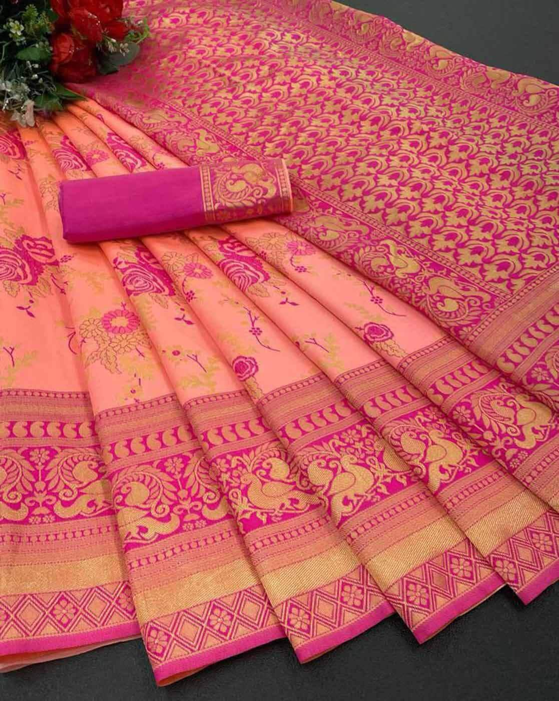 Banarasi sarees (बनारसी साड़ी) | Latest Pure Banarasi Silk Sarees Online