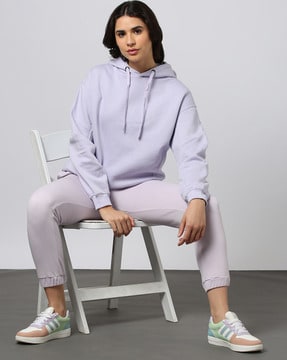 Women Lilac WHO CARES Crop Terry Sweat Shirt at Rs 842, Ladies Pullover  Tops, Trendy Hooded Tops, महिला स्वेटशर्ट - NOZ2TOZ, New Delhi