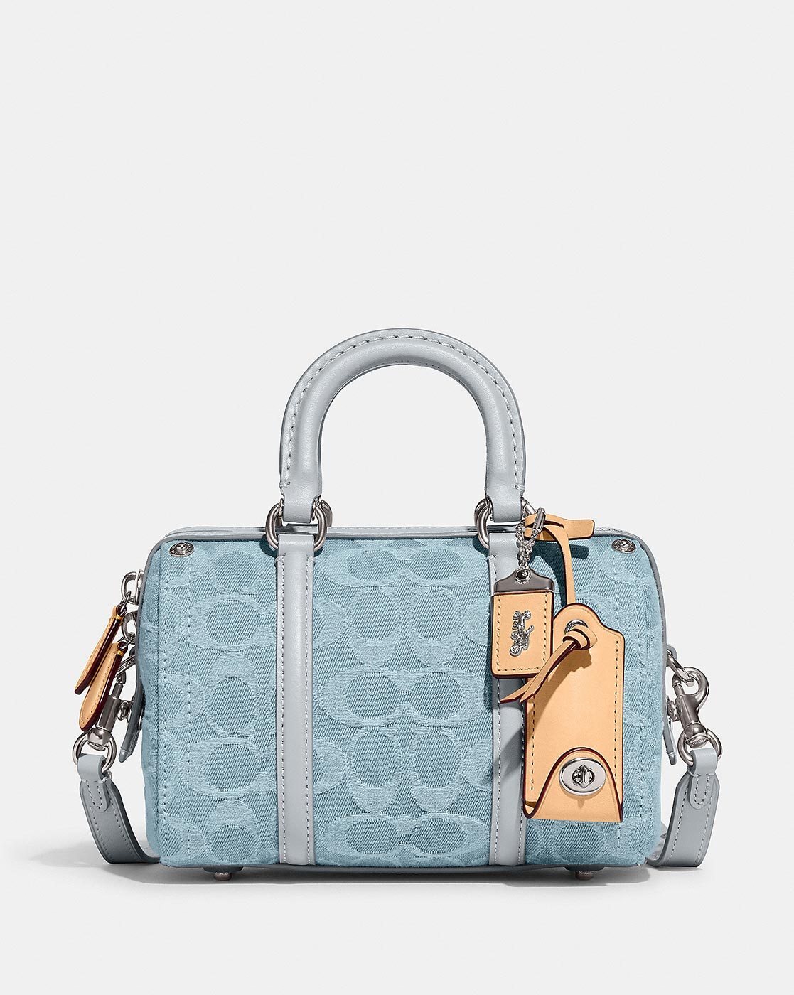 Coach 1941 Rogue Satchel in Chalk with Honey Suede and Customized Tea –  Essex Fashion House