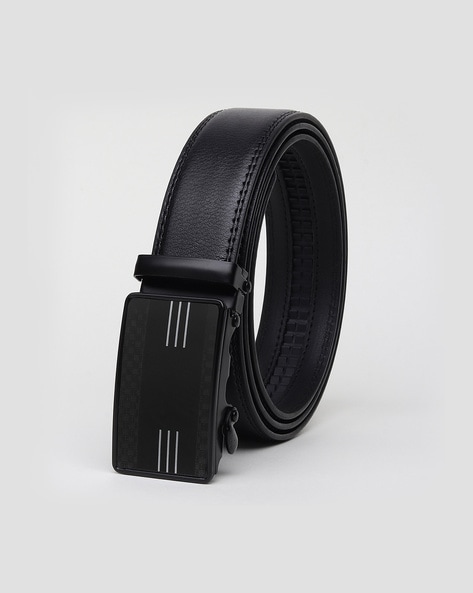 Buy Black Belts for Men by MENFOX Online