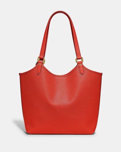 Coach pebbled hotsell leather tote