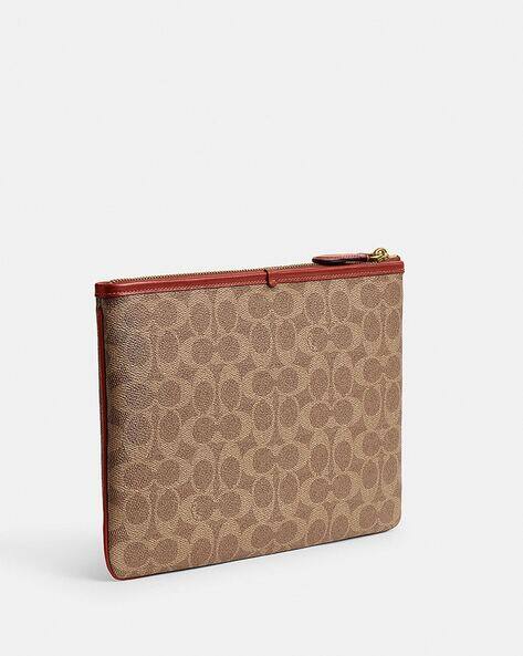 極美　Coach Signature Accessory Pouch Bag Amazon.com: Coach Pouch Bag, Black : Clothing, Shoes & Jewelry