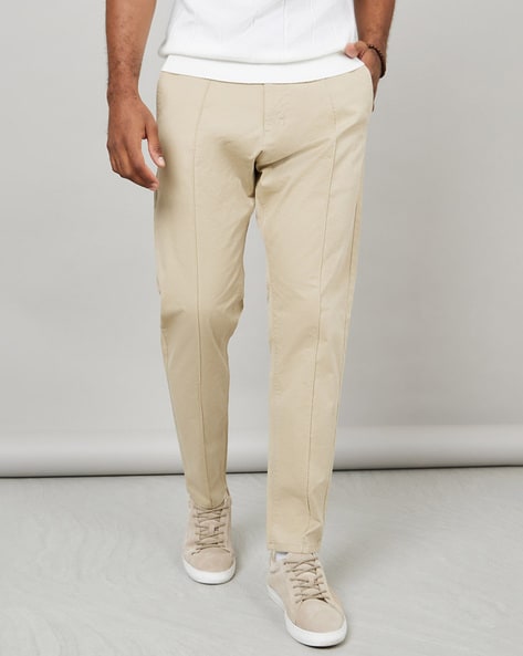 Buy Olive Green Trousers & Pants for Men by AJIO Online | Ajio.com