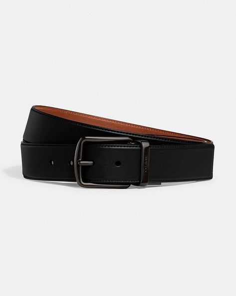 COACH Harness Buckle Cut To Size Reversible Belt, 38 Mm