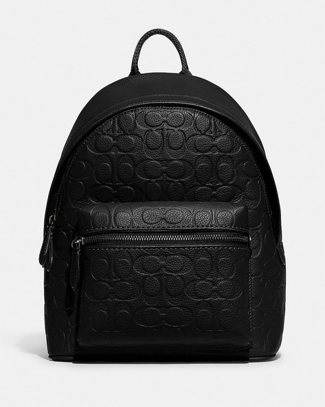 Coach mini Charlie backpack | Brown leather backpack purse, Bags, Leather  handbags women