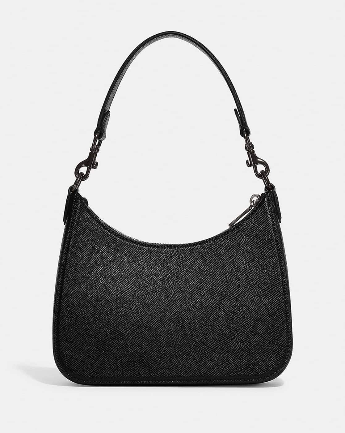 Buy Coach Hobo Mini Crossbody | Black Color Men | AJIO LUXE