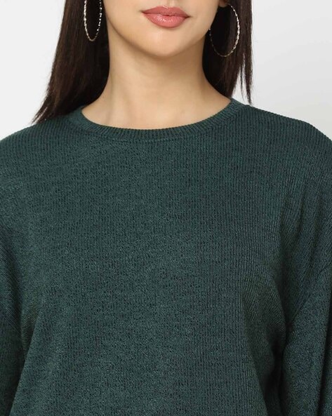 Ribbed sweatshirt sales