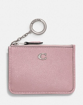 Coach Mini Skinny ID hotsell Case in Metallic Pink