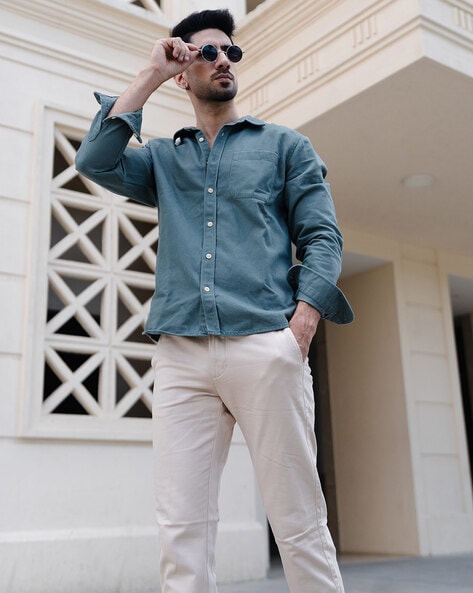 Gabardine Slim Fit Men Black Trousers - Buy Gabardine Slim Fit Men Black  Trousers Online at Best Prices in India | Flipkart.com