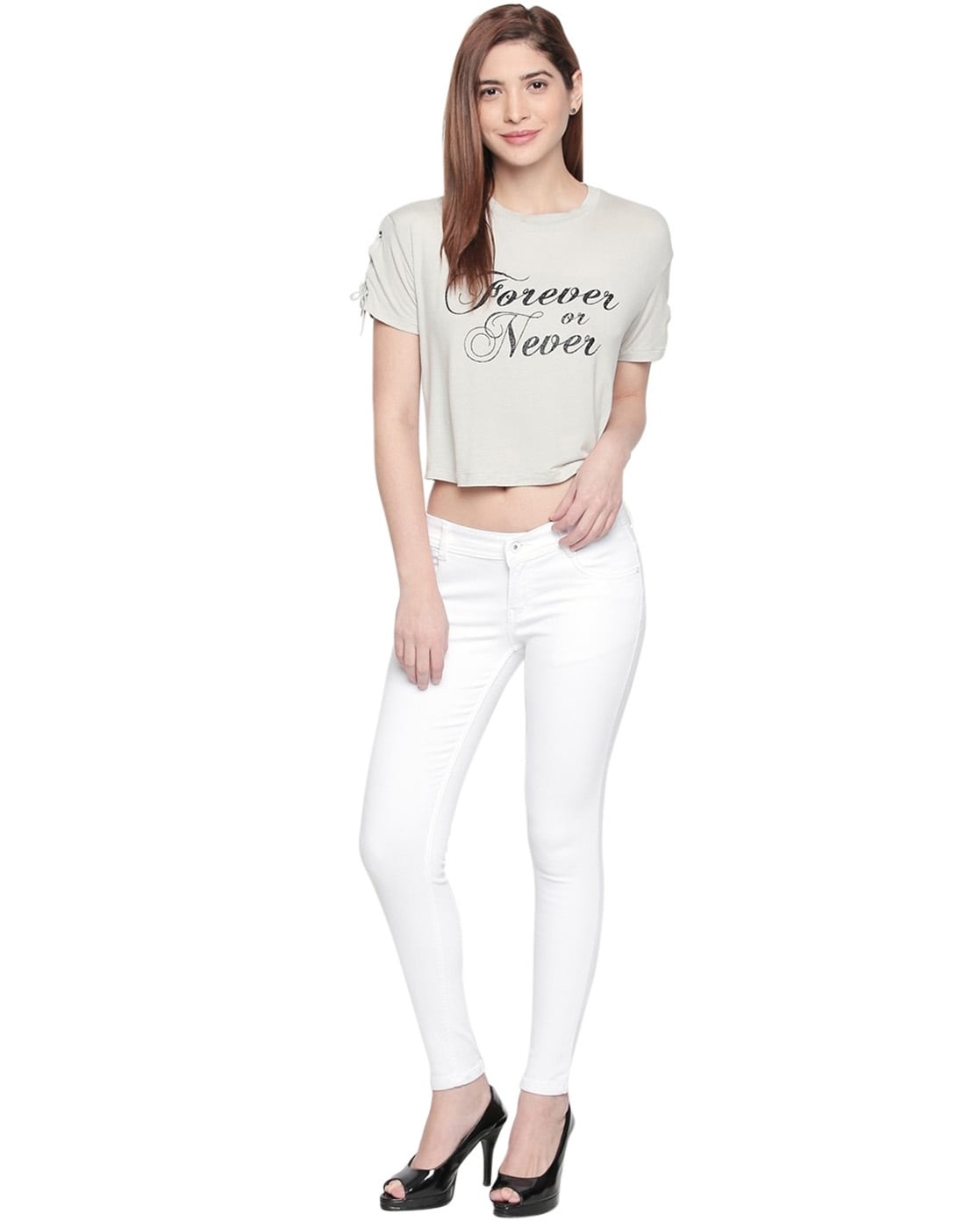 Buy High Star Women's Solid White Jeggings Online at Best Prices in India -  JioMart.