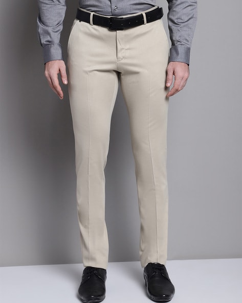 Buy Black Trousers & Pants for Men by INDEPENDENCE Online | Ajio.com