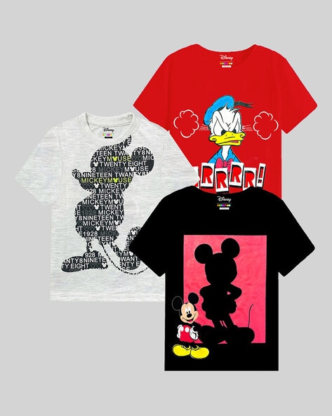 mickey mouse print t shirts online