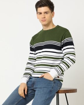 Stripes pullover online