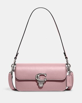 Buy Coach Studio Small Baguette Bag Pink Color Women AJIO LUXE