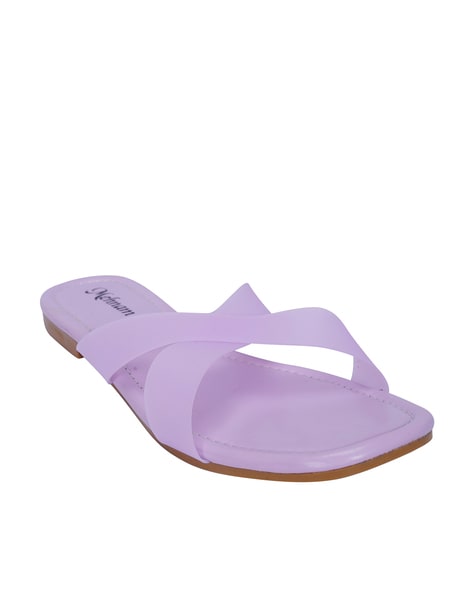 Womens clearance purple sandals