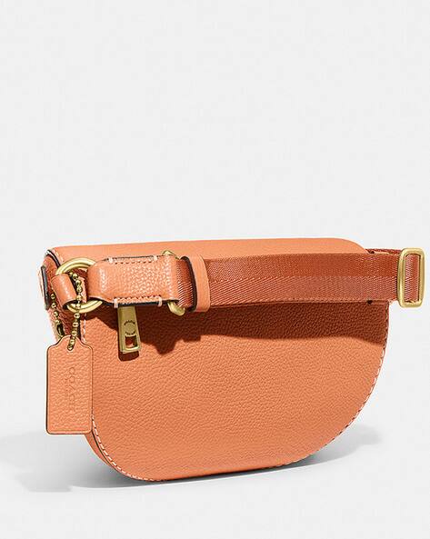 orange coach belt