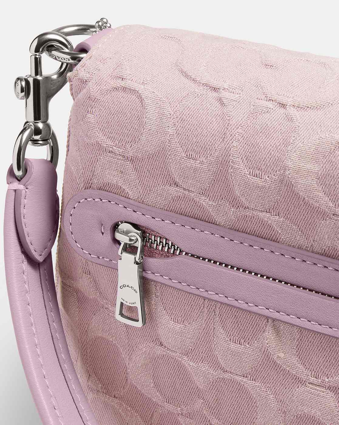 Coach baby pink online bag