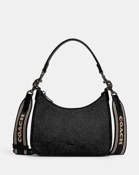 Coach Soho Black Leather Mini Hobo Bag COACH® | Soho Flap Bag In
