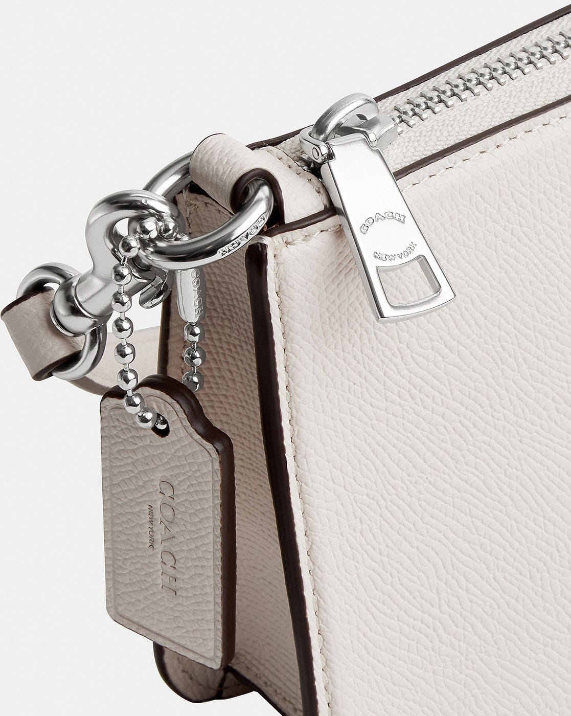 バッグ Coach Optic signature Soft Clip Pouch Coach Optic signature