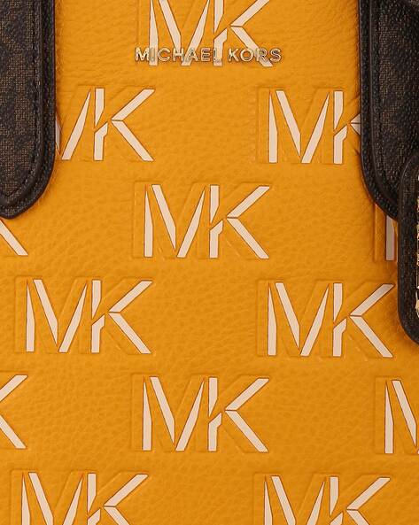 Michael Kors, Bags, Michael Kors Orange Leather Handbag Purse Shoulder  Bag Mk Like New Shape