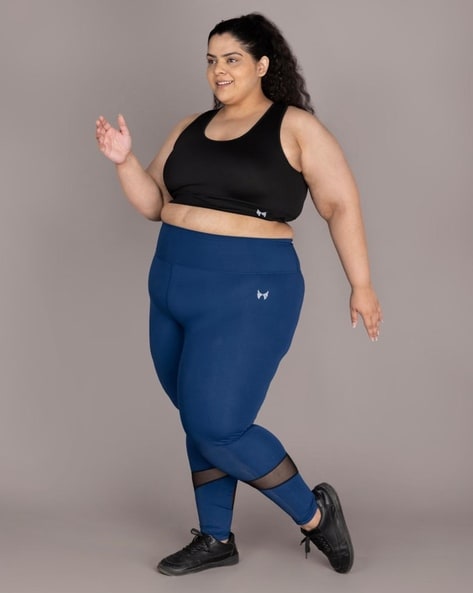 Aqua Turquoise Plus Size Leggings