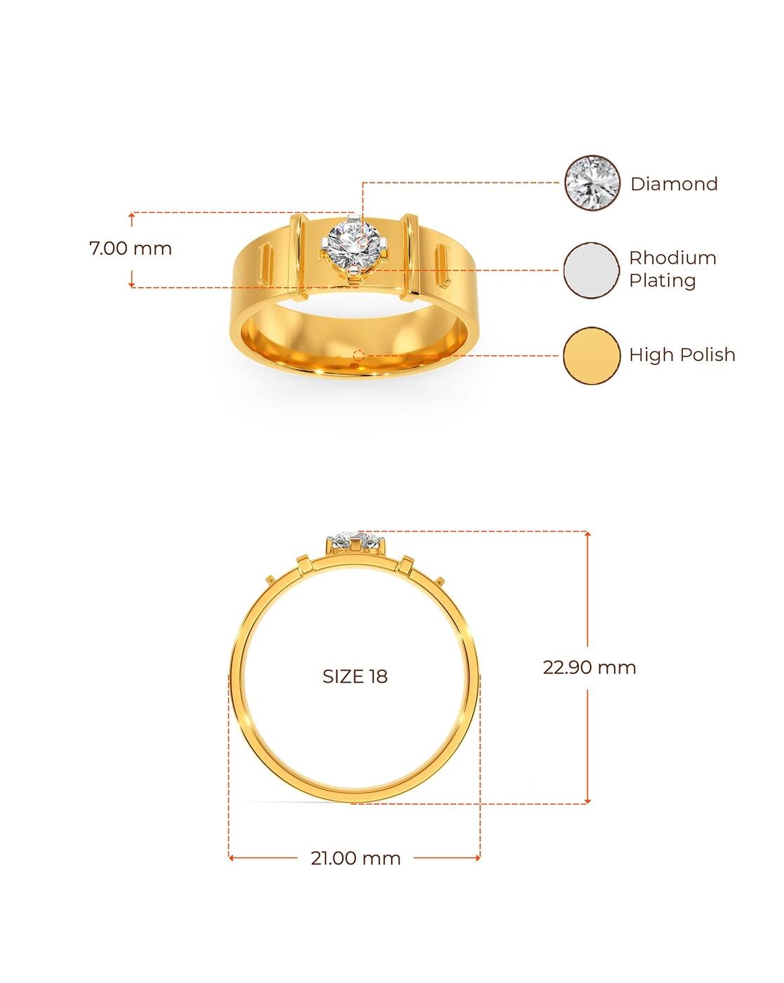 Share more than 88 tanishq ring size chart best vova.edu.vn