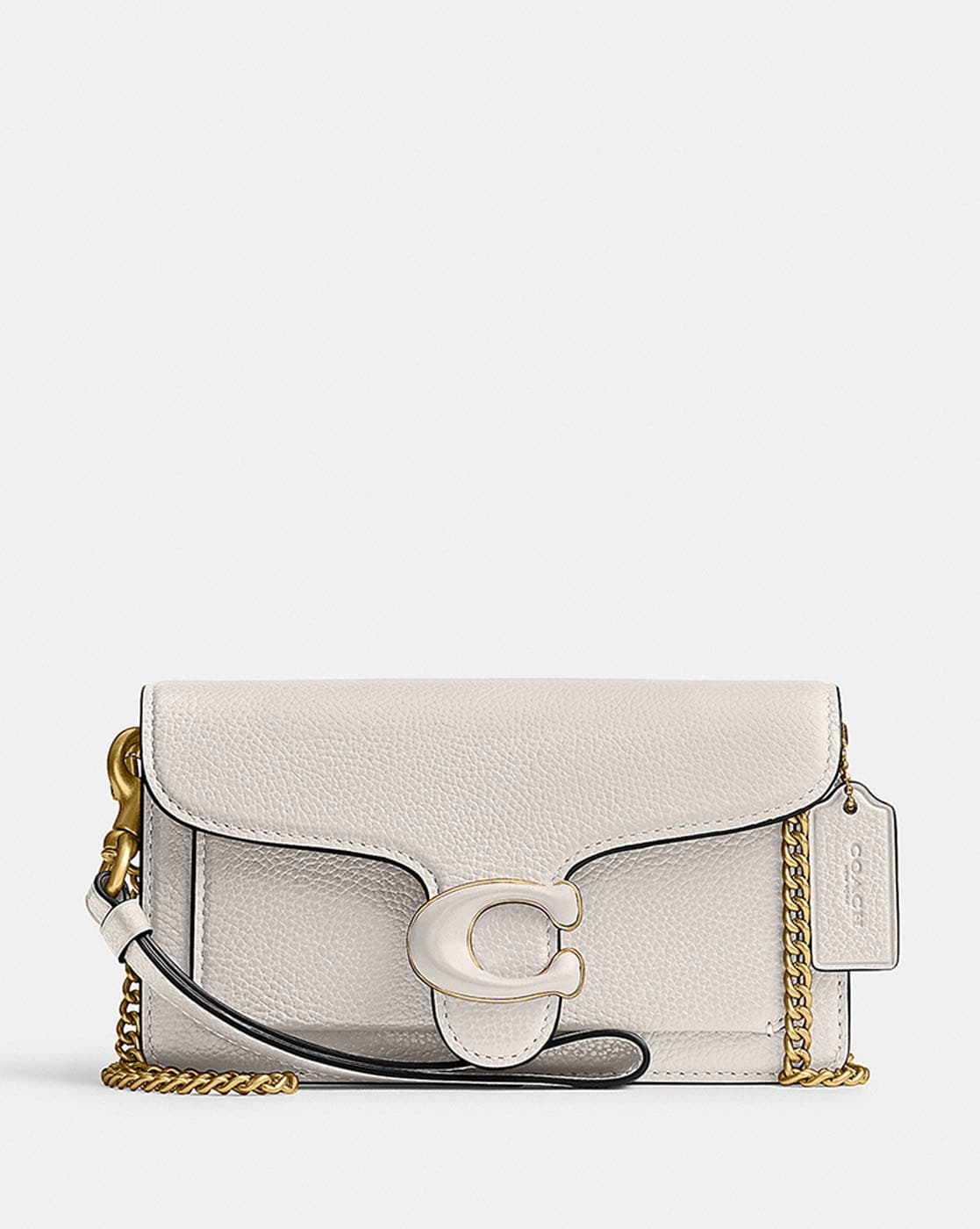 White discount wristlet bag