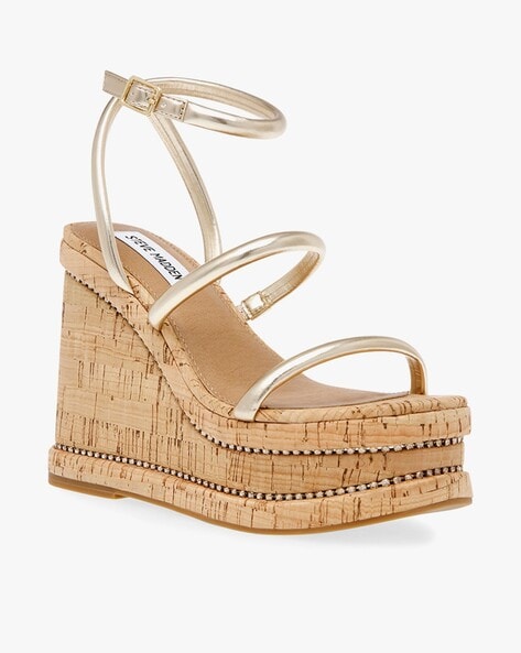 Steve Madden Heiress Wedge Platform Sandal Size 8 | Platform sandals, Platform  wedges, Sandals