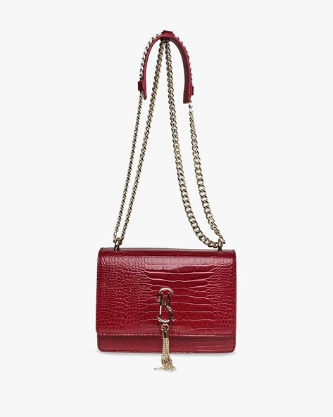 Steve madden cheap red crossbody bag