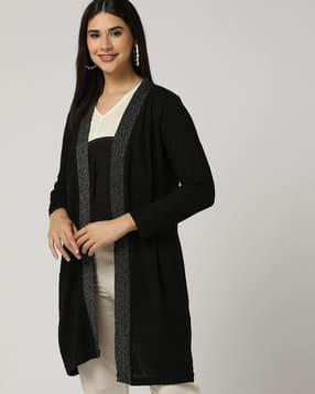 svrnaa by azorte Front-Open Winter Shrug-picture-20